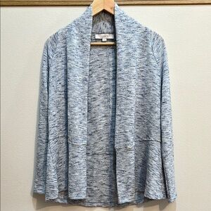 LOFT Blue Open Front long sleeves Cardigan